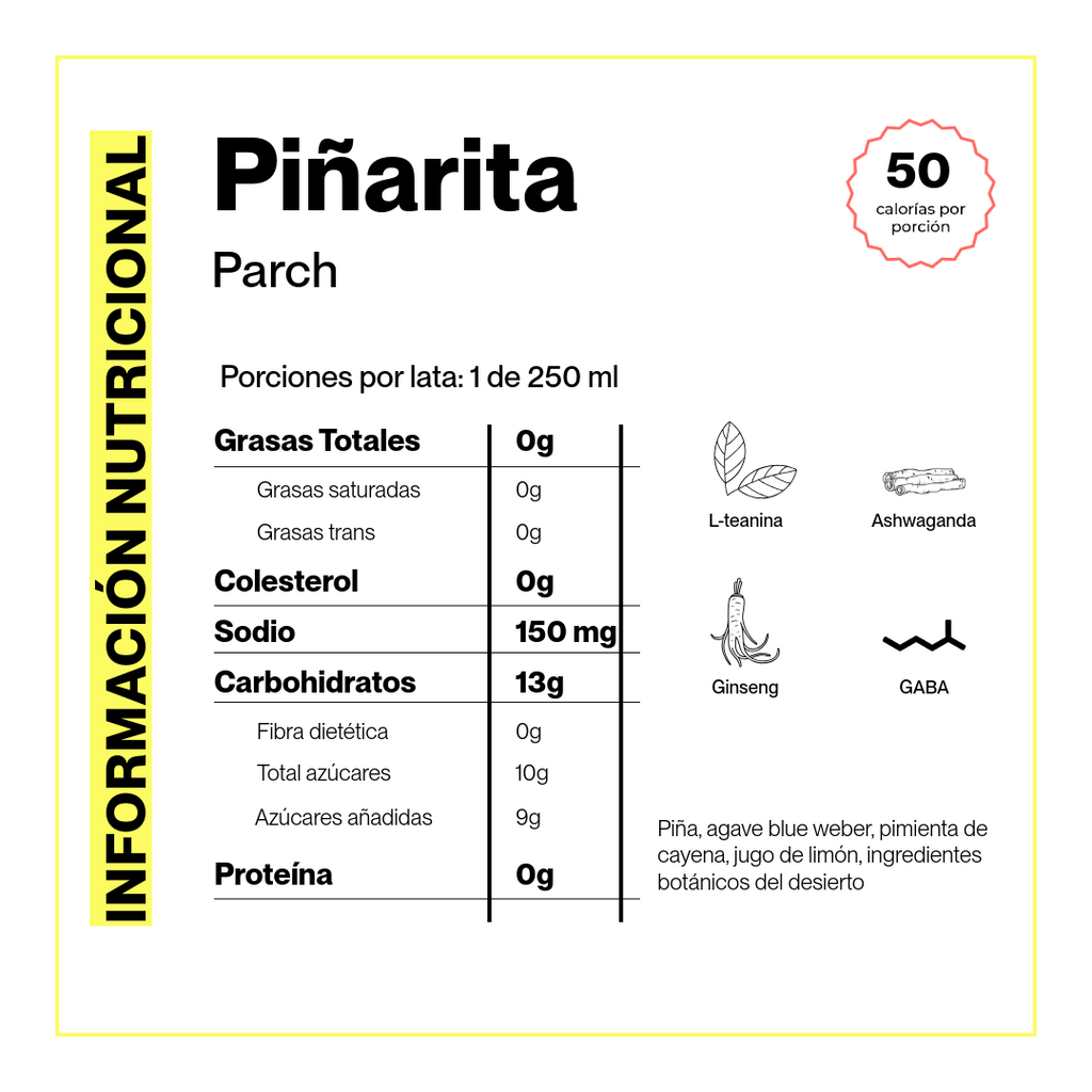 Caja de Coctelería 06 - Cócteles RTD